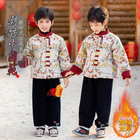 蜡笔泡泡&蜡笔泡泡&2581小鹿棉衣