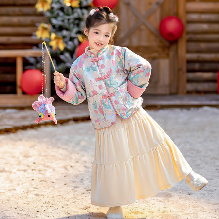 蜡笔泡泡&蜡笔泡泡&2586郁金香棉衣