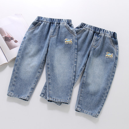 龙华童装&龙华童装&A24小狗牛仔春秋