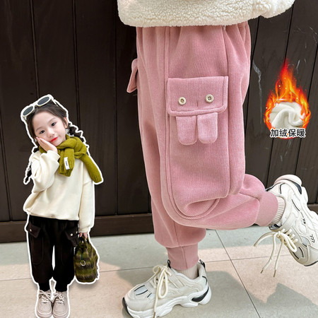 胖叮叮&胖叮叮&兔子耳朵加绒裤