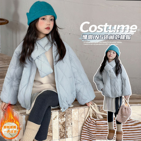 果媗&果媗&2591款送围脖棉衣