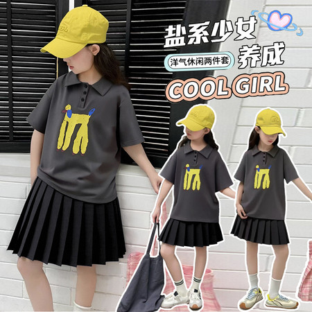 果媗&果媗&2621长腿狗POLO套装