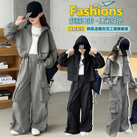 果媗&果媗&2651款工装套装