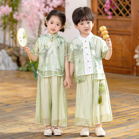 尚誉贝&尚誉贝&6098绿叶清影套装