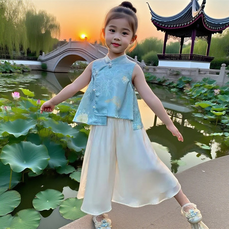 有果儿&有果儿&2575珠子旗袍套装