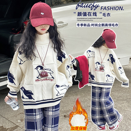 有果儿&有果儿&2710企鹅毛衣