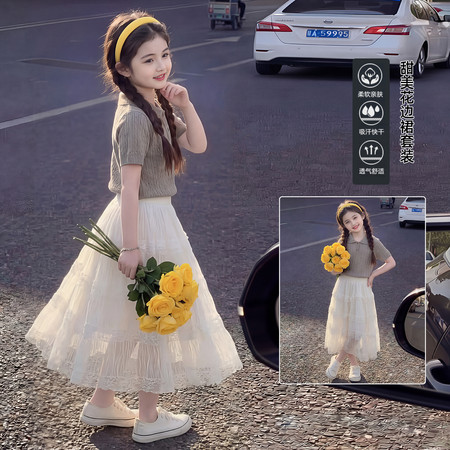 有果儿&有果儿&甜美花边套装