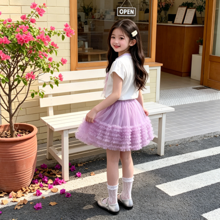 有果儿&有果儿&小女孩纱裙套装