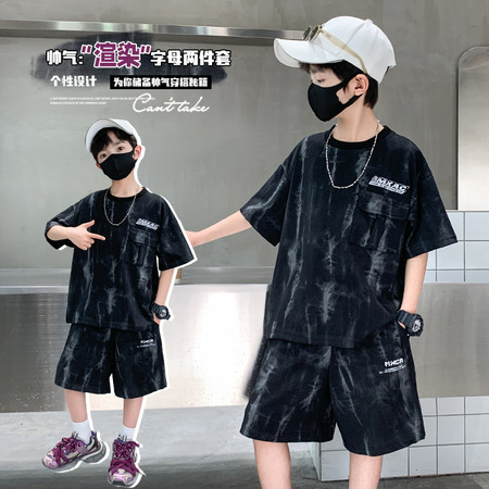 西溪漫步网供&西溪漫步网供&扎染针织套装