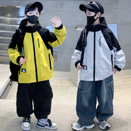 贝吉星&贝吉星&2517拼色外套