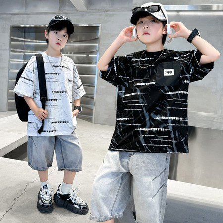 唛咔熊&唛咔熊&男童短袖套装2519款