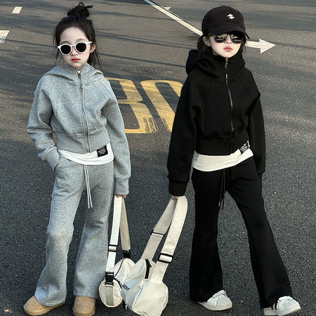 御森服饰&御森服饰&2501喇叭裤套装