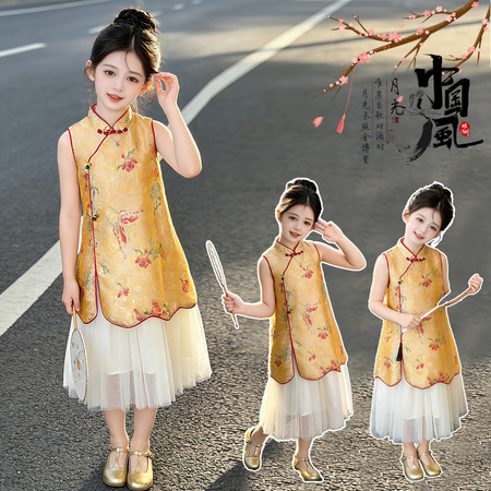筱森林&筱森林&2619-1款国风旗袍裙