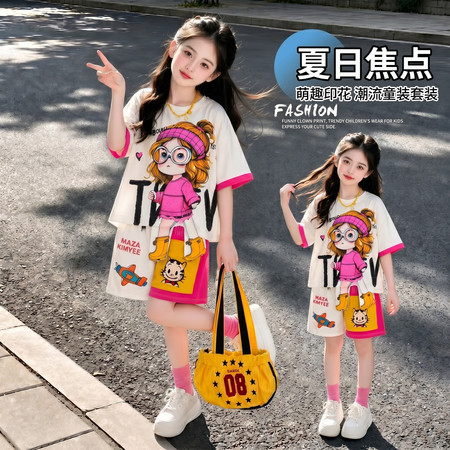 筱森林&筱森林&2632-1款短裤套装