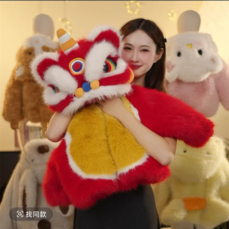 草木奈叶子&草木奈叶子&舞狮毛毛衣外套