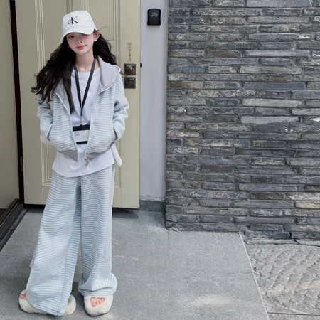 可优kids&可优kids&可优蓝条纹套装