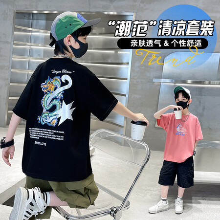 珂兹兔&KZT-8809-T龙T恤