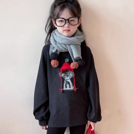 甜心金泡泡&甜心金泡泡&5806-小红帽加绒卫衣