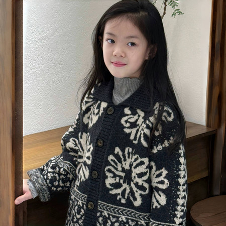 焱婷优品&焱婷优品&费尔岛提花毛衣