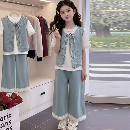 聪明兔&聪明兔&夏季牛仔三件套