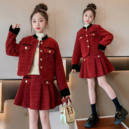 摩咔贝贝&摩咔贝贝&MK2389款小香风套装