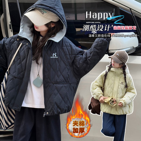 摩咔贝贝&摩咔贝贝&MK2577款绗棉外套