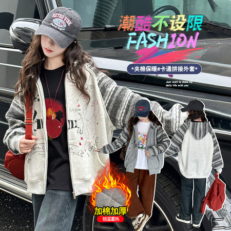 童丰年童话&童丰年童话&女童25c070棉衣