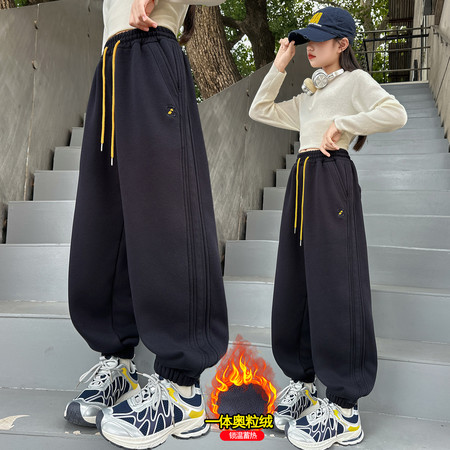 童丰年童话&童丰年童话&女童25c079加绒裤子