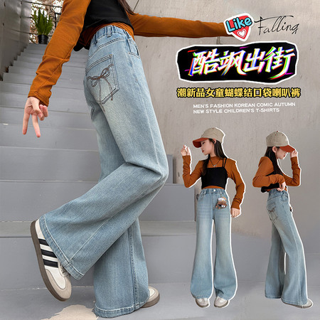 童丰年童话&童丰年童话&女童26c028牛仔裤