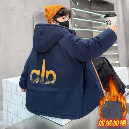 噶牛&噶牛&005大口袋加绒外套