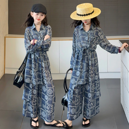 子诺服饰&子诺服饰&2563款雪纺防晒服套装