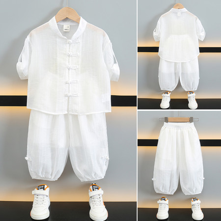 可可鹿&可可鹿&素白唐韵汉服套装