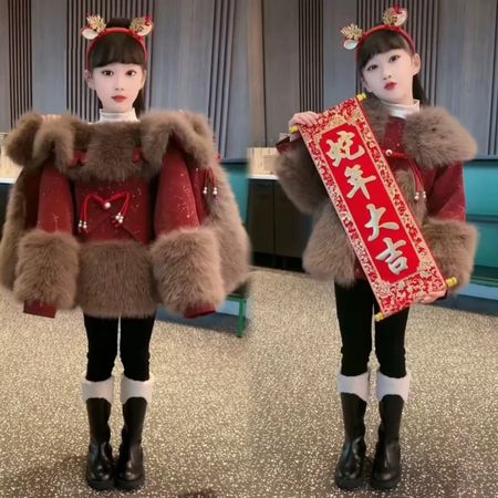 可可维尼&可可维尼&安哥拉红角领子款