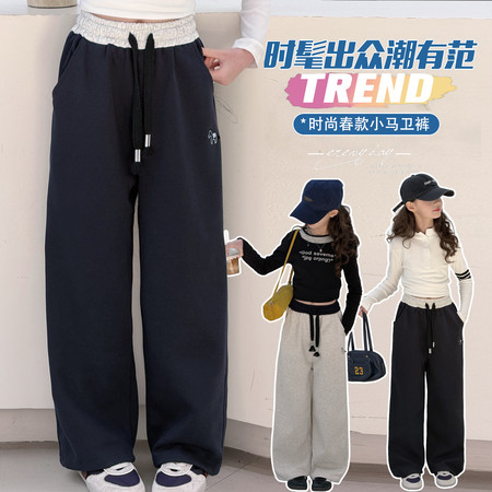 爱玖童装&爱玖童装&Aj2602小马绣花卫裤