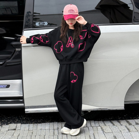 韩依酷娃&韩依酷娃&扑克印花套装