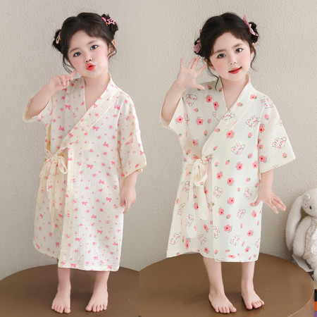 宝宝童话---原童恋依人&宝宝童话---原童恋依人&2621棉纱睡袍