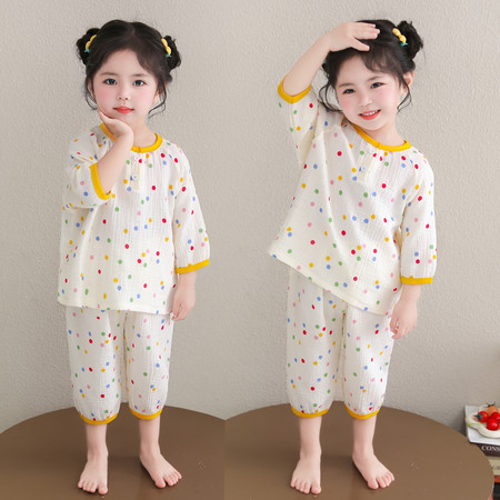 宝宝童话---原童恋依人&宝宝童话---原童恋依人&2620两粒扣棉纱套装