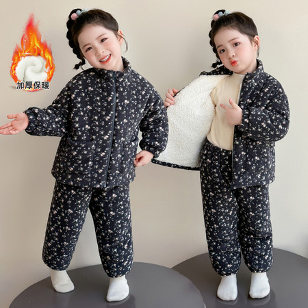 娃娃屋&娃娃屋&小碎花双层拉链套装