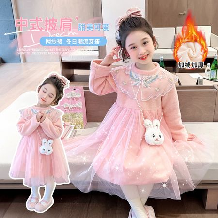 雏鸟&雏鸟&605水貂绒古风连衣裙