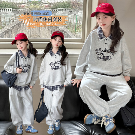 萱尚潮童&萱尚潮童&F013款拱桥贴布绣花套装