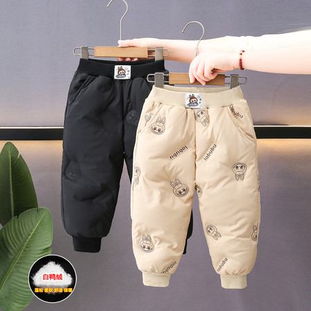 淘乐乐&淘乐乐&拉布布压花羽绒裤