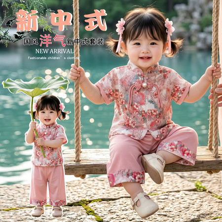 贝小贝&贝小贝&中式国风套装