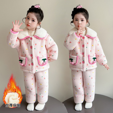 哆咪熊&哆咪熊&8059樱桃口袋棉衣