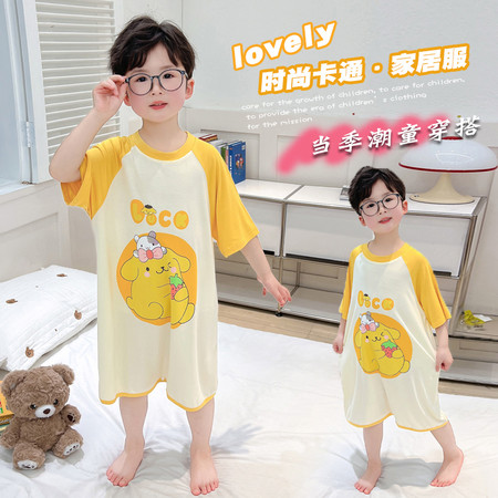 哆咪熊&哆咪熊&男童布丁狗睡裙