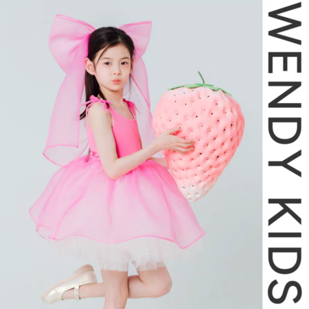小美妞•kids&小美妞•kids&X52038王心凌同款蓬蓬裙