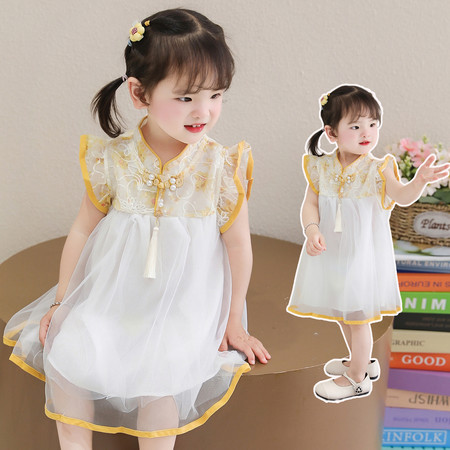 欣童&欣童&新中式蕾丝裙