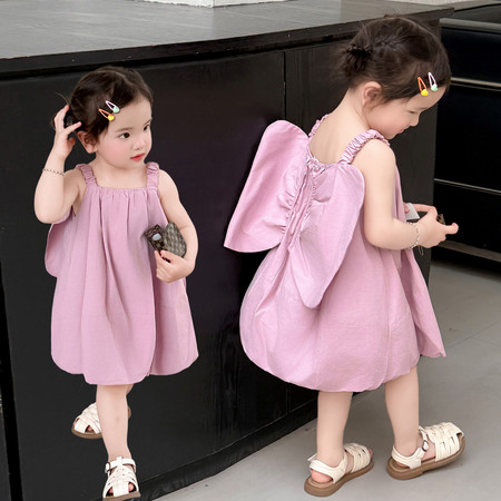 欣童&欣童&2608后背翅膀裙