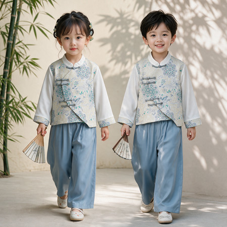 乐儿贝尔制衣厂&乐儿贝尔制衣厂&花繁叶茂汉服套