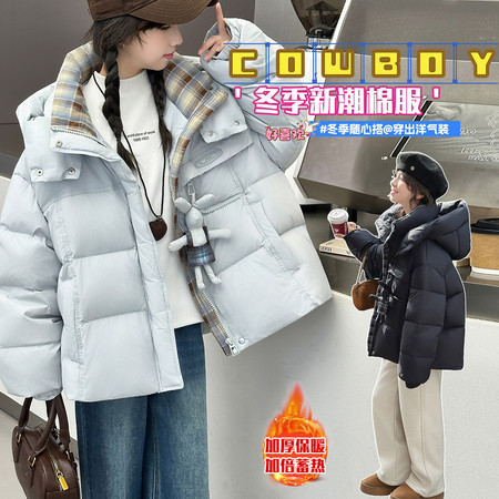 涵小妮&涵小妮&8177连帽棉衣