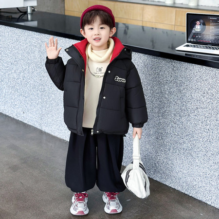 酷博尔童装&酷博尔童装&贴标棉衣